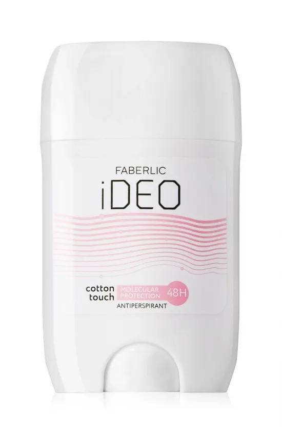 Антиперспирант для женщин Cotton Touch iDeo faberlic-3712