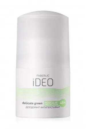 Дезодорант-антиперспирант для женщин Delicate Green IDEO faberlic-1388