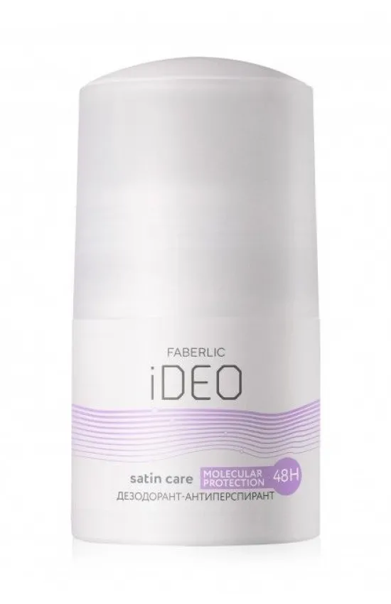 Дезодорант-антиперспирант для женщин Satin Care iDeo faberlic-1390