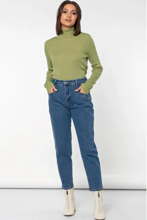 Изящные женские джинсы 46 размера J-Д1-31-Н