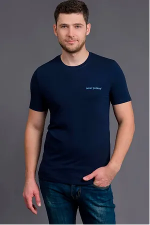Стильная мужская футболка 1330-09 52 размера Sharlize-742786-Н