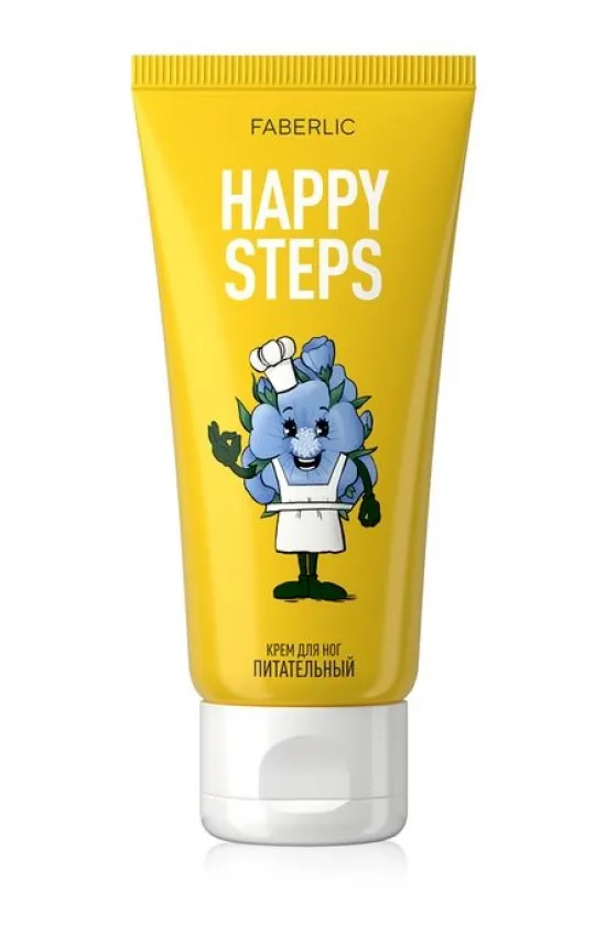 Крем для ног «Питательный» Happy Steps faberlic-2519