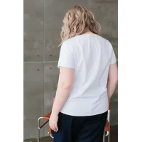 Лаконичная женская футболка JБ-НБ453-44