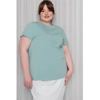 Джемпер с короткими рукавами фисташкового цвета JБ-НБ453-96 Джемпер с короткими рукавами фисташкового цвета JБ-НБ453-96