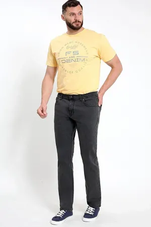 Однотонные мужские джинсы 123528 F5-785301
