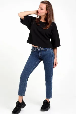 Стильные женские джинсы 123549 на размер 42 F5-803758-Н