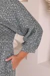 Трикотажное платье с карманами W-П4-5316/1