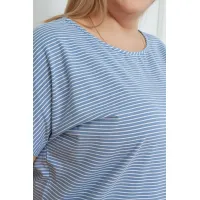 Практичная женская футболка Люкс-1323 синий