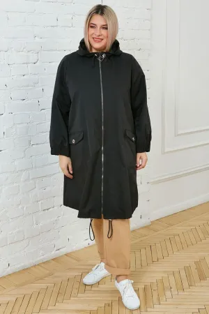 Модная женская куртка Люкс-1349 черный