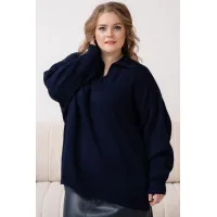 Женский джемпер черного цвета JБ-НБ687-8